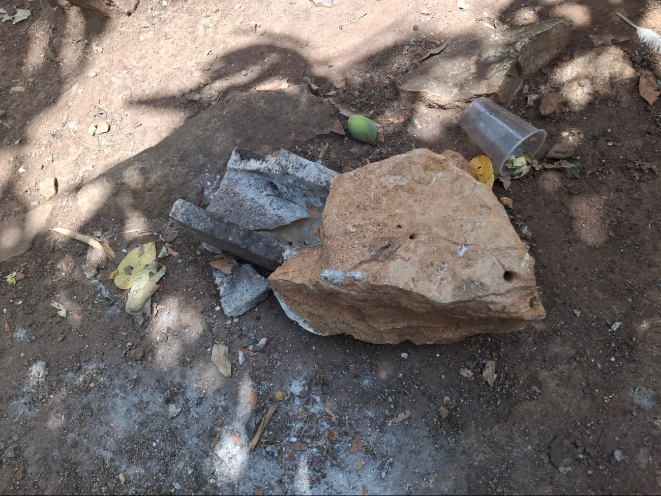 Intentaron rematarla con un block, pero la mujer logró esquivarlo