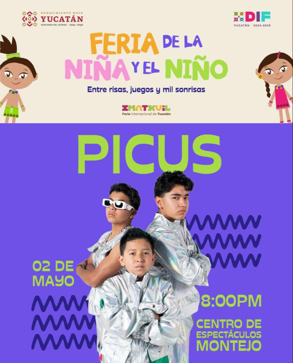 Picus ofrecerá concierto en el Centro de Espectáculos Montejo.