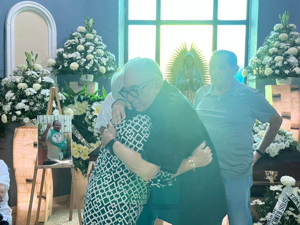 Irma Rodríguez Lara, viuda de Miguel Canto