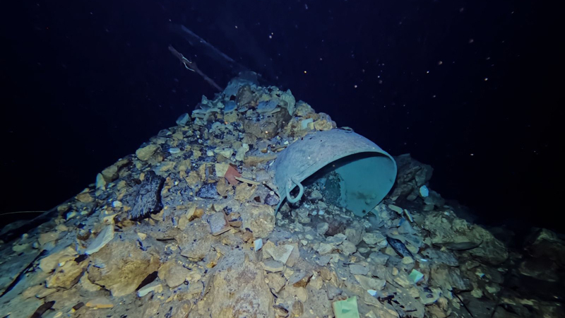 Se encontraron diversas piezas de la Guerra de Castas en el cenote