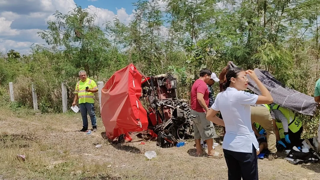 Mototaxi fue impactado por una unidad pesada en carretera Campeche–Mérida.