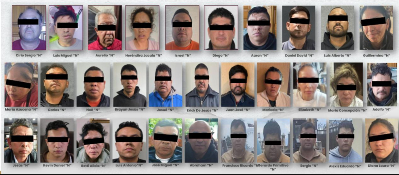 Las acciones iniciales dejaron un total de 11 personas detenidas tras el cateo de un predio utilizado para resguardar transporte de hidrocarburo