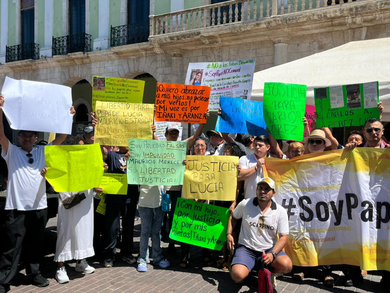 Padres piden justicia para el acceso a sus hijos menores de edad