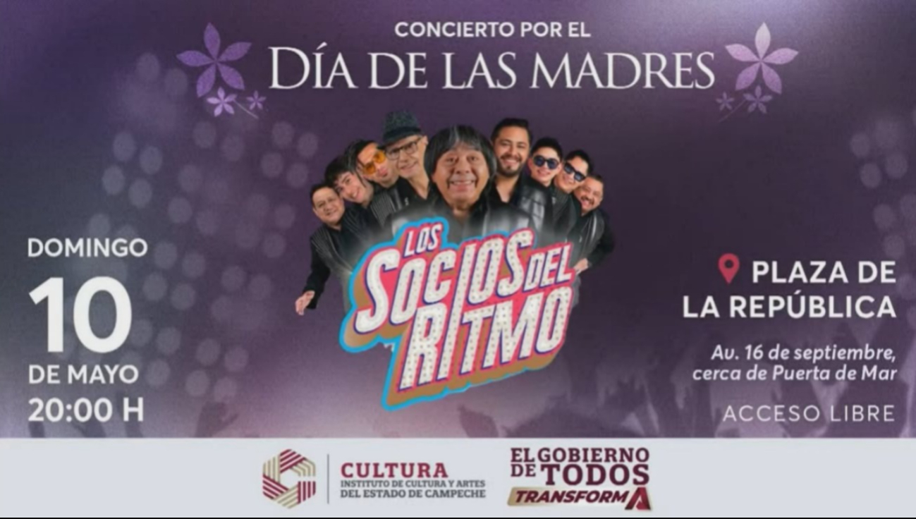 La cita es el domingo 10 de mayo en punto de las 20:00 horas.