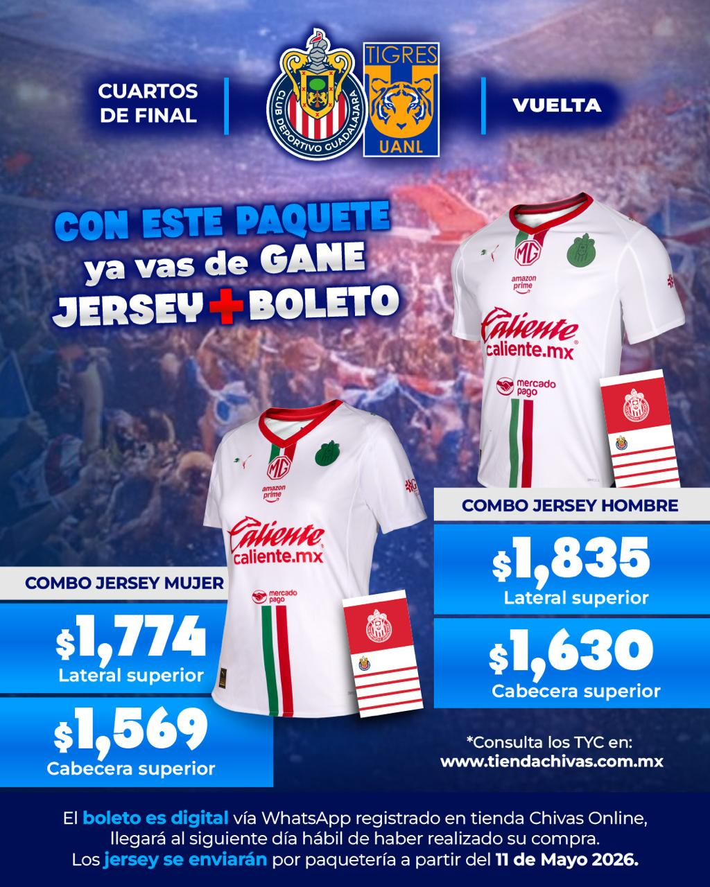 Los costos de estos paquetes