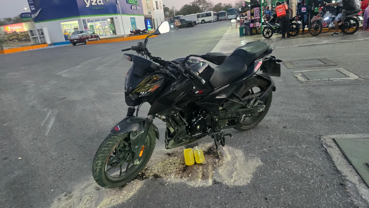 Accidente ocurrió sobre la avenida Concordia, cerca de una gasolinera.