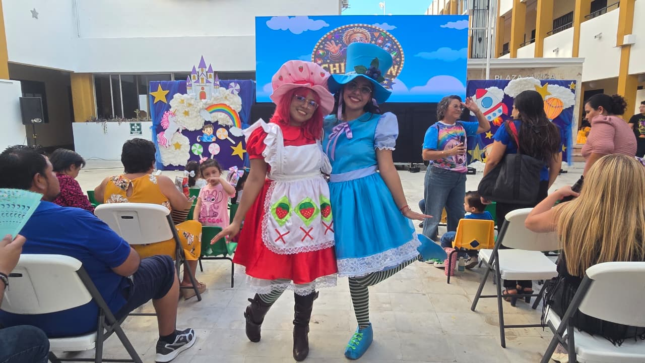 El Instituto Campechano organizó dinámicas, juegos y sorpresas.