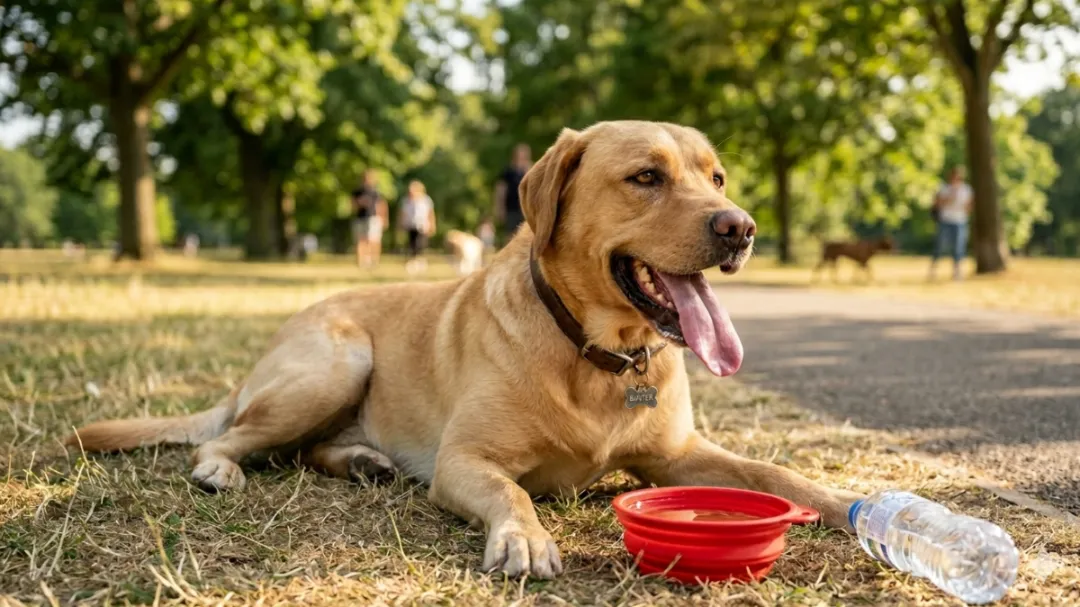Golpe de calor en perros: síntomas y qué hacer de inmediato