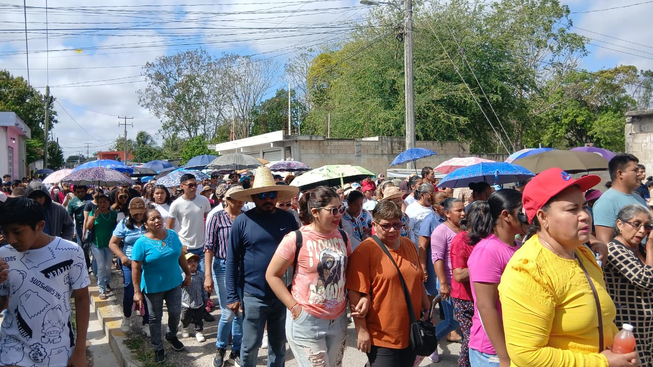 El recorrido inició en la capilla de la Divina Providencia