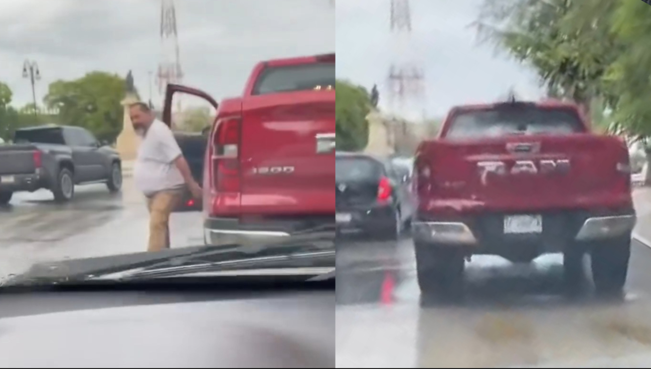Automovilista denuncia amenaza en Mérida; agresión queda captada en video