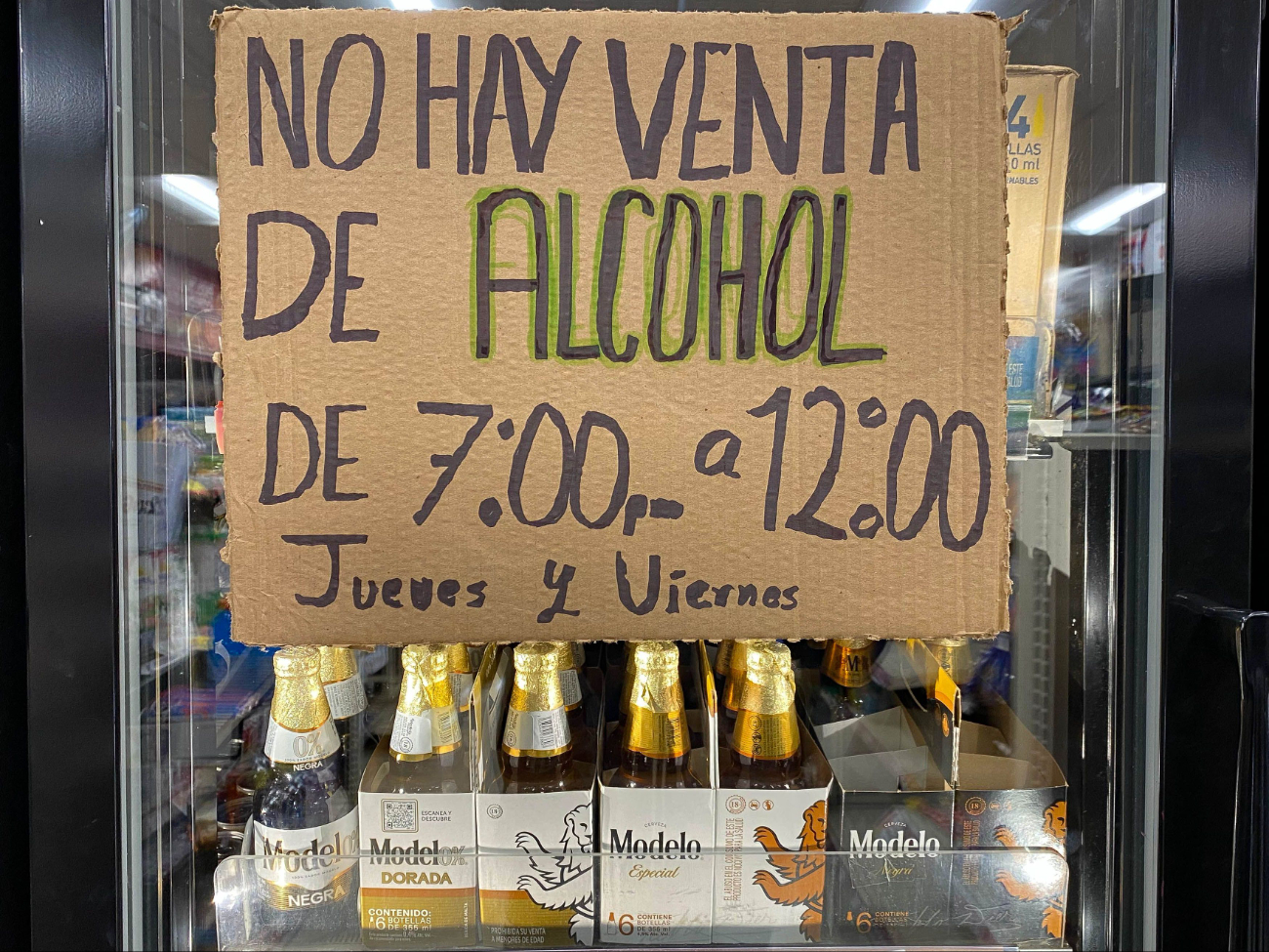 La Ley Seca aplica para la venta de todo tipo de presentaciones en bebidas alcohólicas.