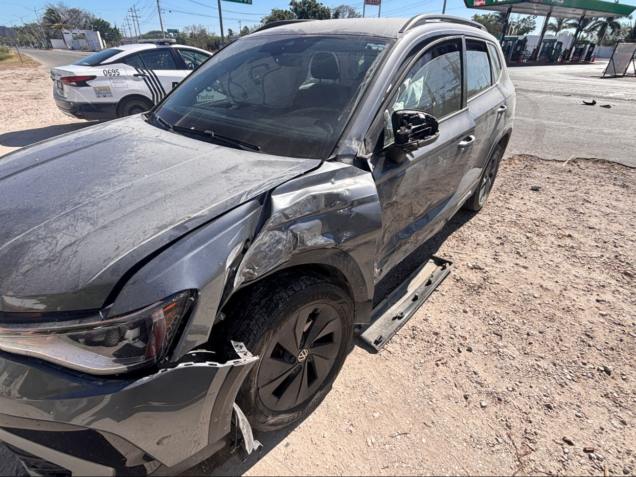 Fuerte percance en Seybaplaya sin lesionados