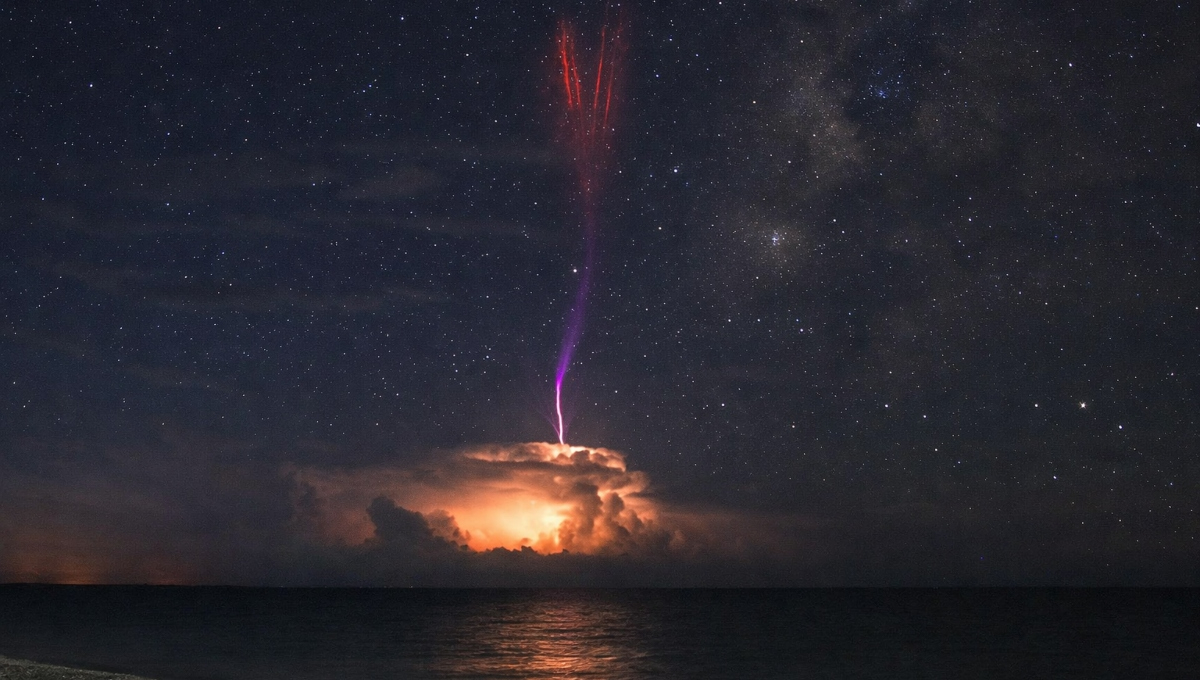 La duración del fenómeno es de apenas unos milisegundos