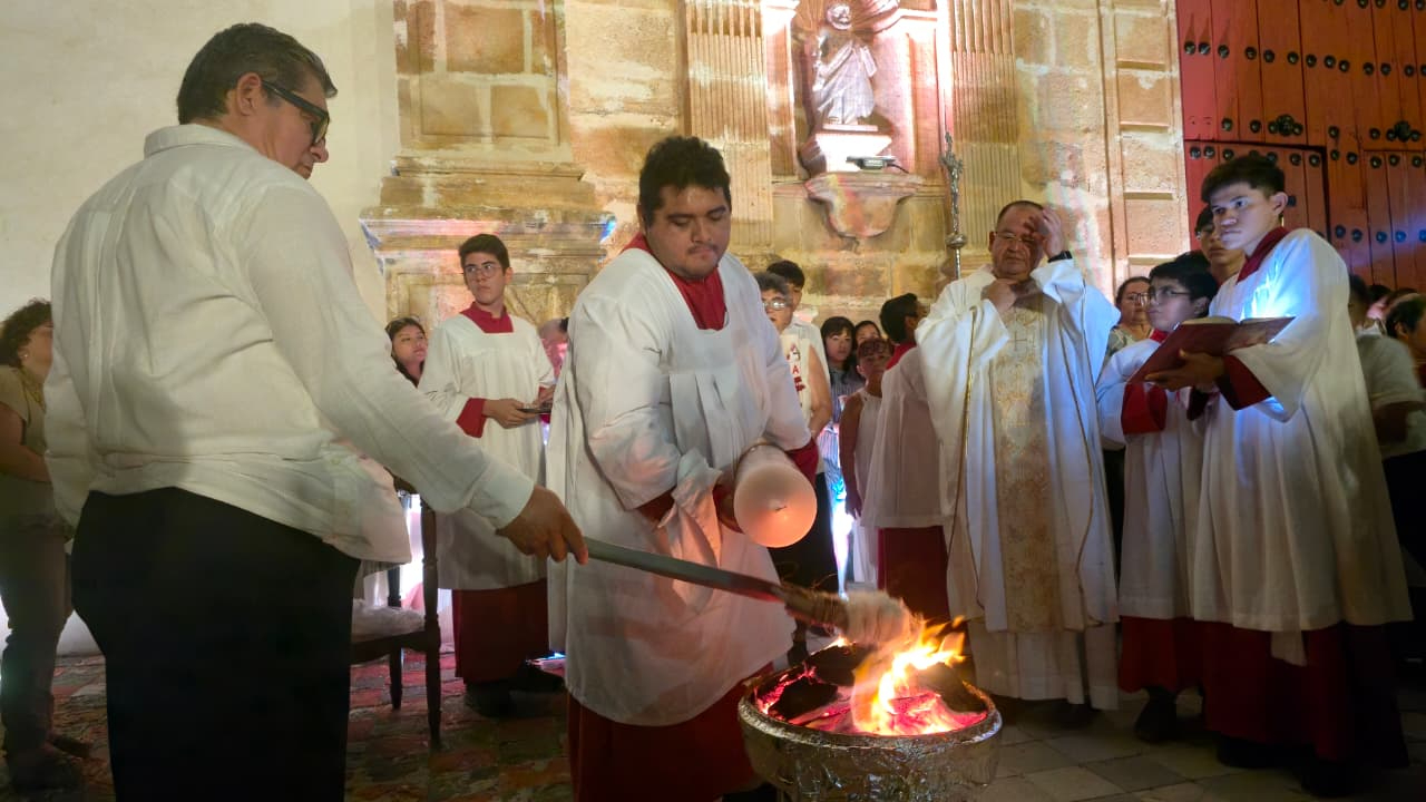 Semana Santa: campechanos mantienen viva la tradición con la misa más solemne del año