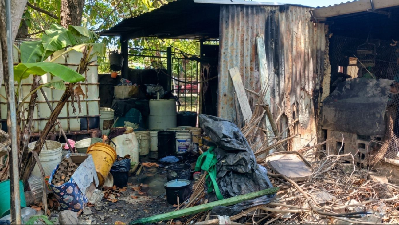 Una chispa de fogón sería la causa.
