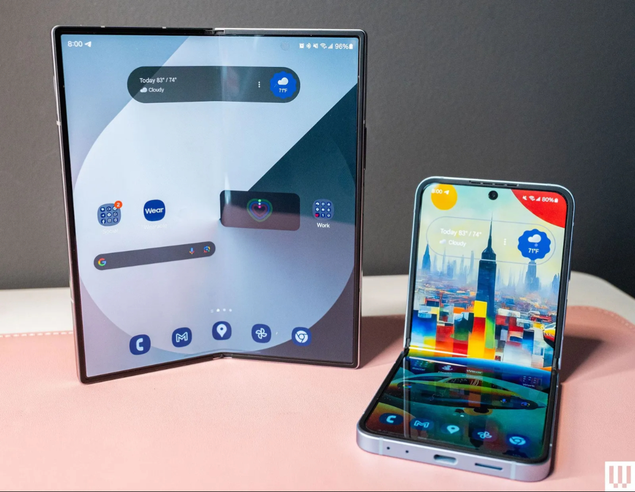 Samsung lleva un pie adelante en el mercado