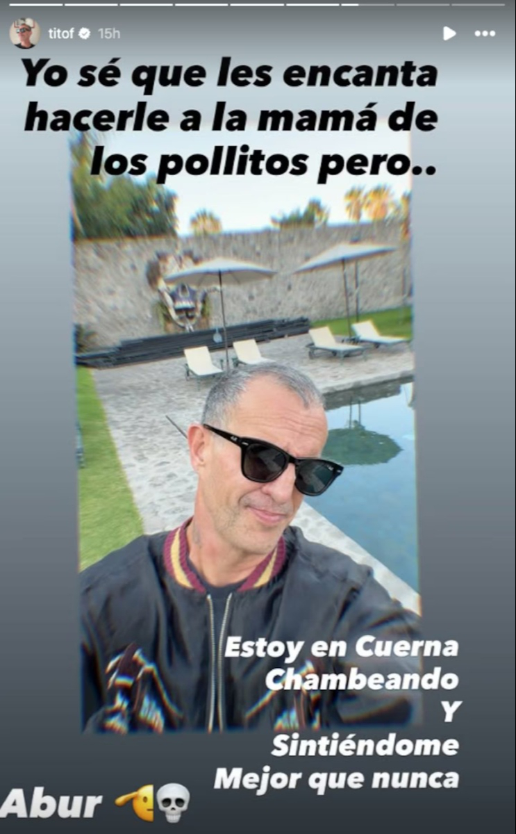 Tito Fuentes habla de su estado de salud en sus redes sociales.