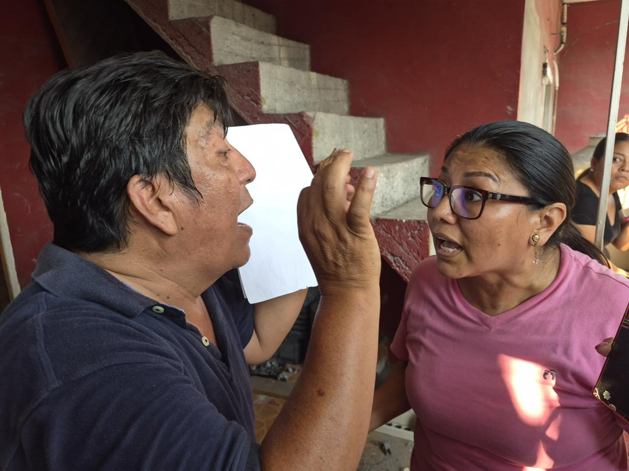 Hermanos se enfrentaron por la posesión de un inmueble heredado de sus padres.