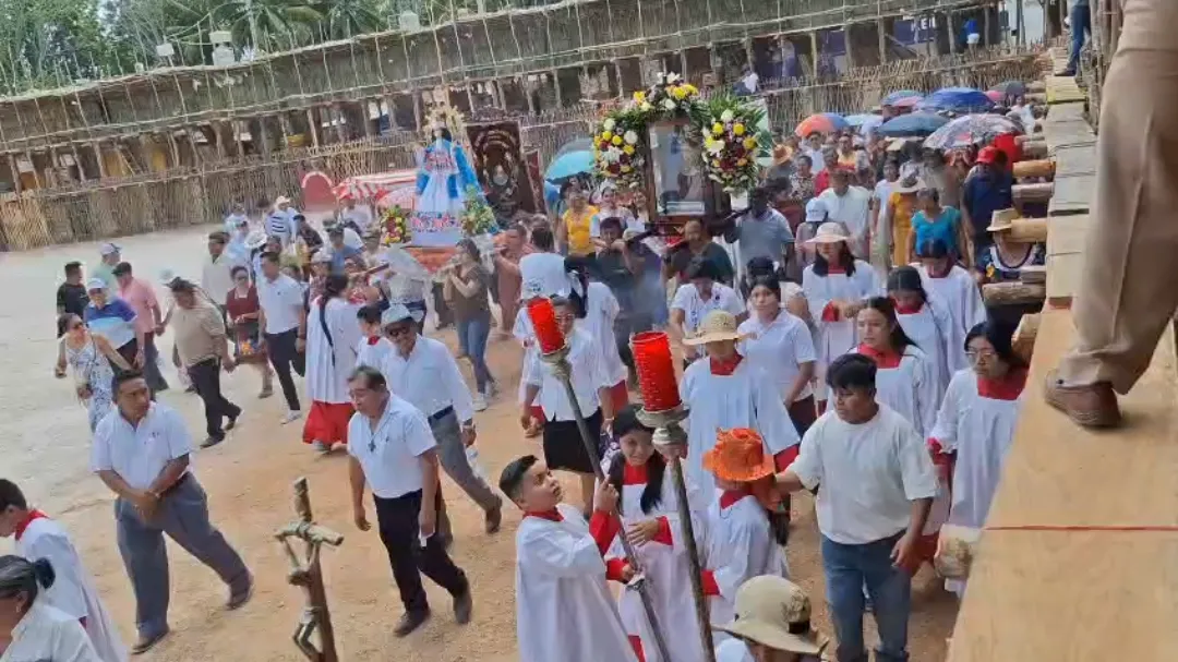 Devoción y fiesta patronal llenan parroquia de Tenabo