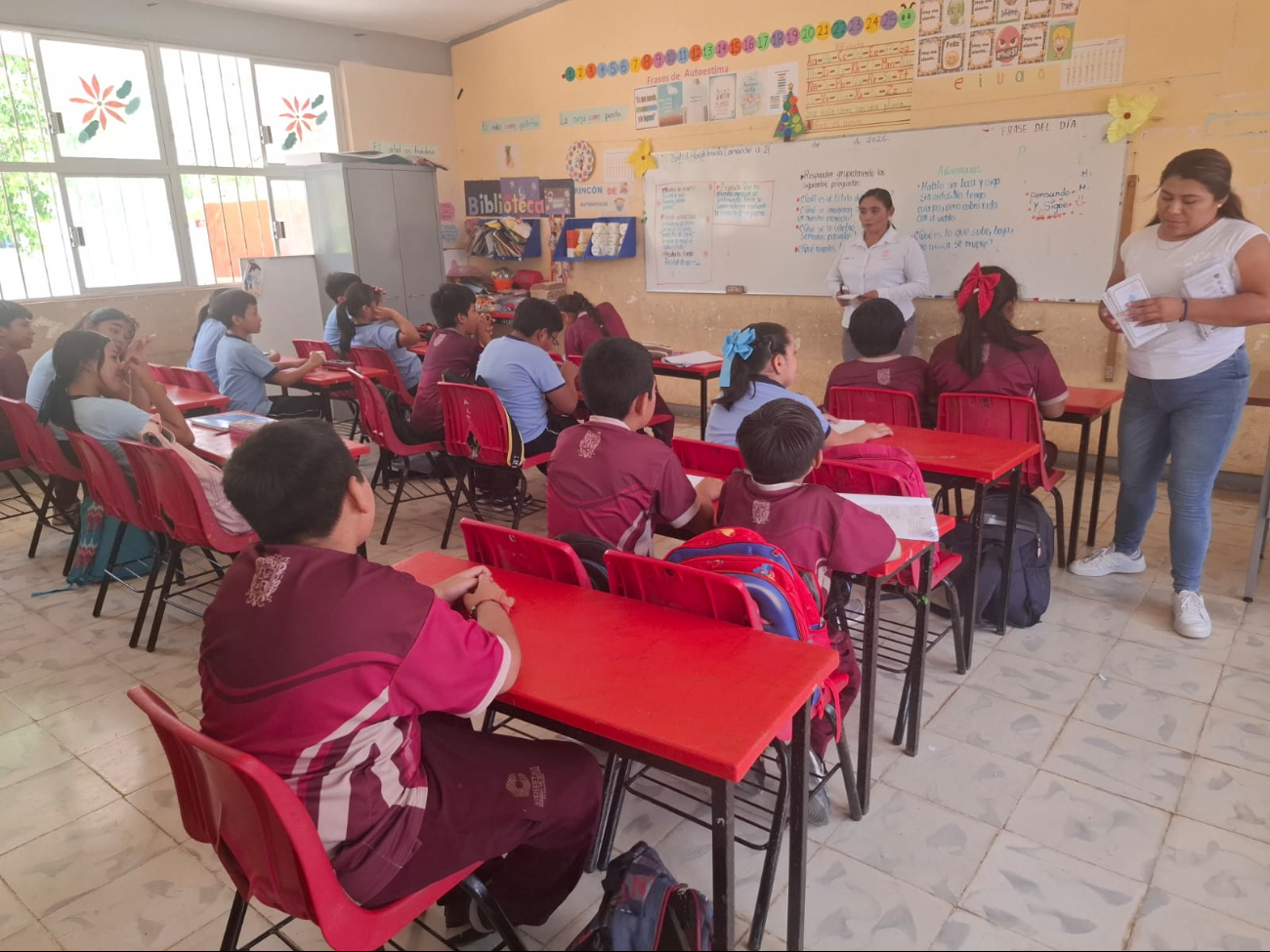 En la primaria rural U Za Zil Mayab varios alumnos presentaron síntomas gastrointestinales.