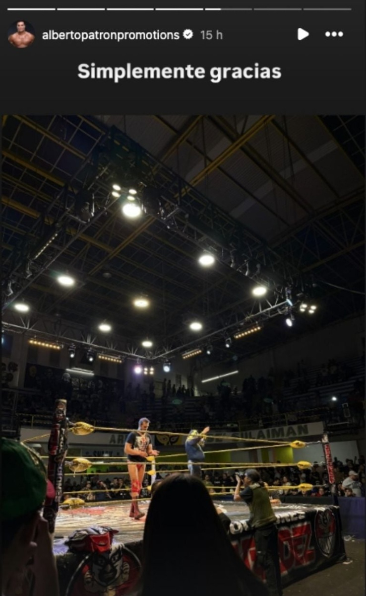 Alberto del Río reaparece en el ring en Monterrey.