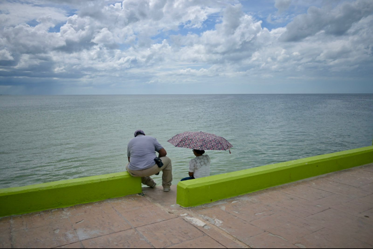 El mar llamó más fuerte que las alertas meteorológicas