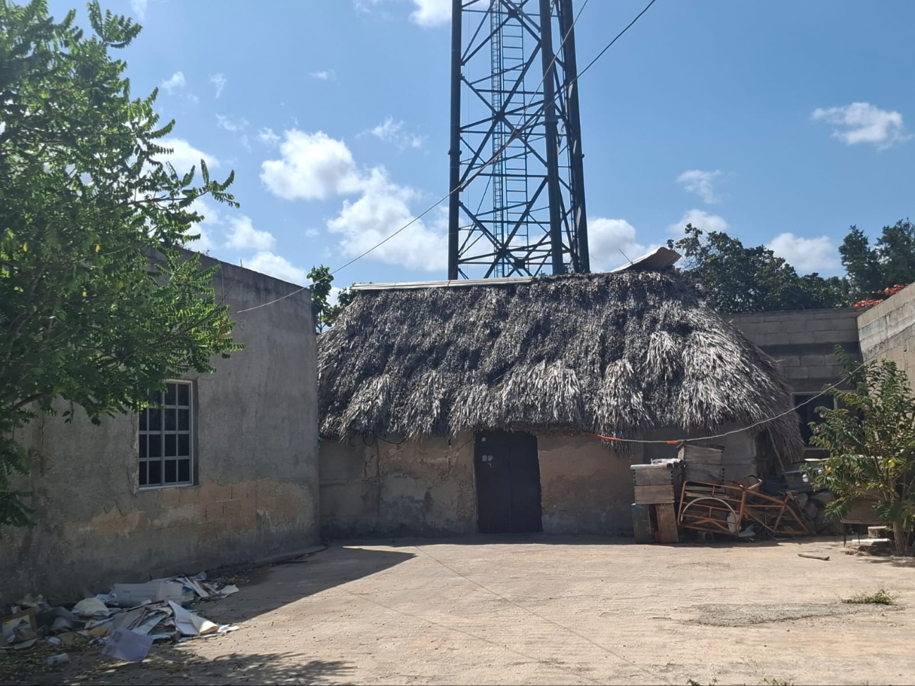 Viviendas construidas con materiales naturales mantienen temperaturas agradables.