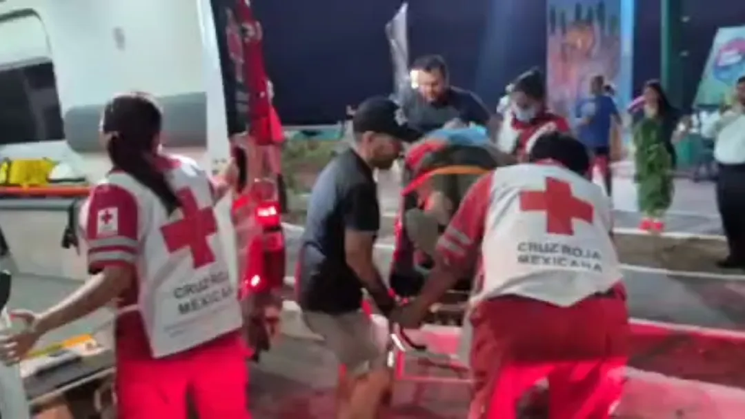 Los socorristas determinaron trasladarlo de urgencia.