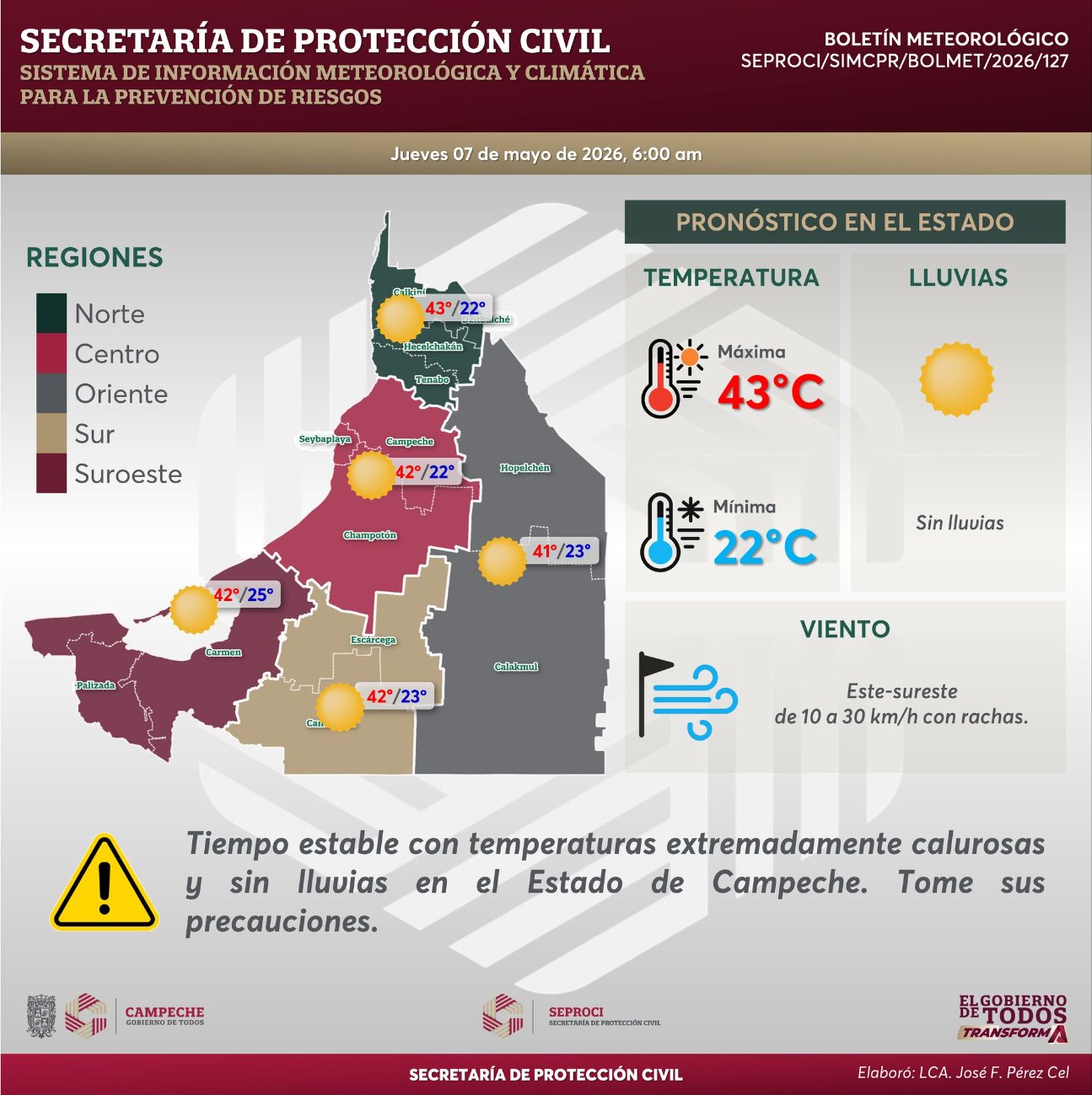 El calor intenso continuará durante el fin de semana y el Día de las Madres.