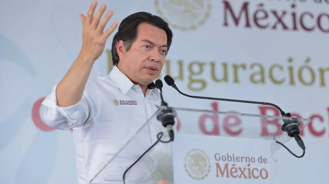 Mario Delgado informa que el próximo lunes presentarán propuesta definitiva sobre el ciclo escolar
