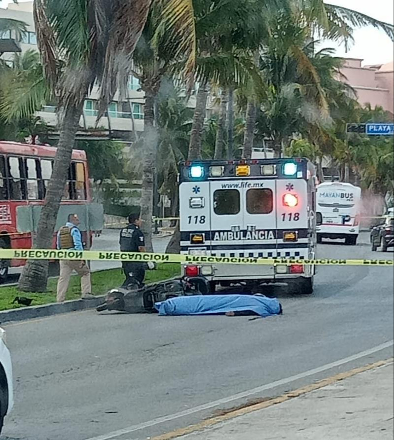 Fatalidades ocurrieron en el Arco Vial y la Zona Hotelera con pocas horas de diferencia.