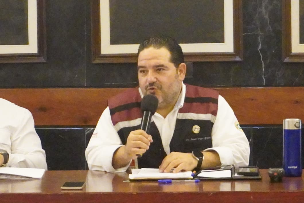 El secretario de Protección Civil, Anuar Dager Granja, advirtió que las lluvias continuarán los próximos días