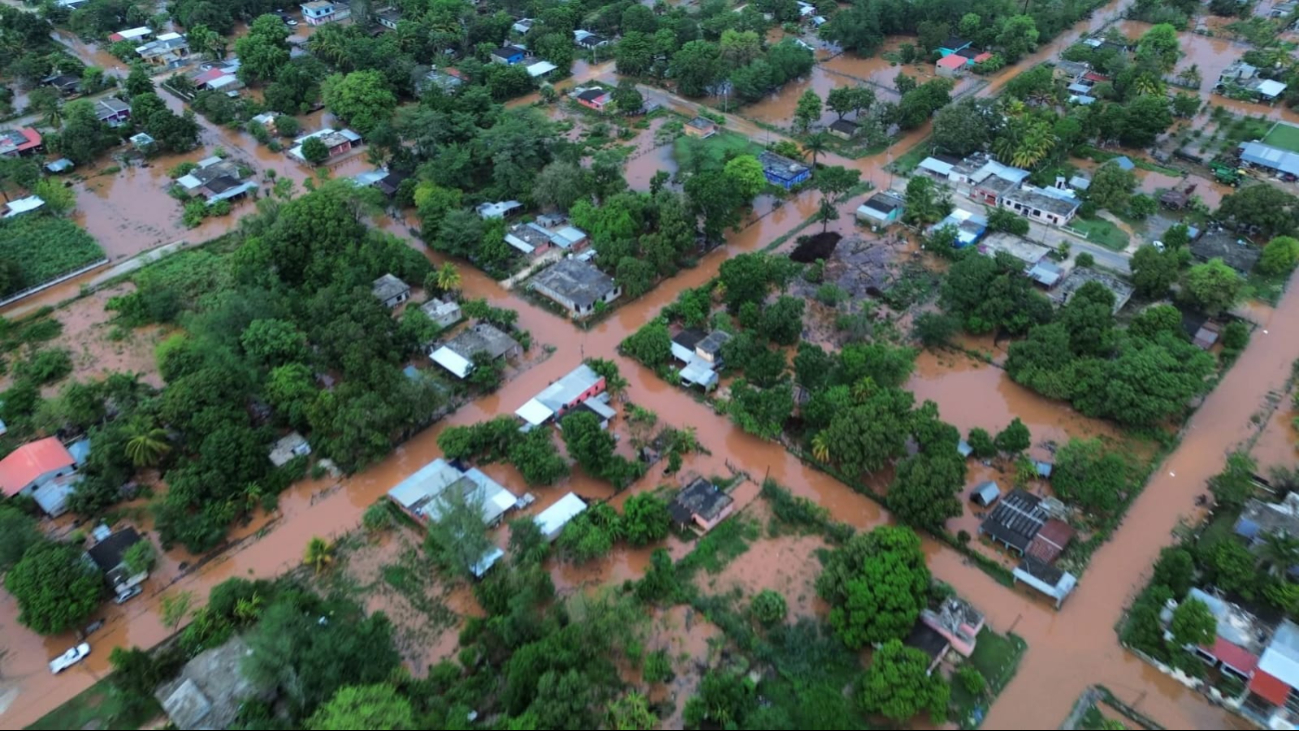 Seprocicam atiende emergencia por lluvias en Alfredo V. Bonfil