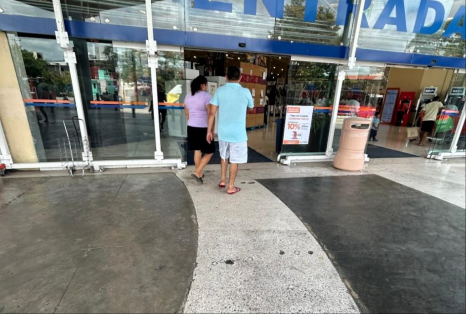 Evidenciaron que en varios comercios no están señalizadas las zonas de seguridad.