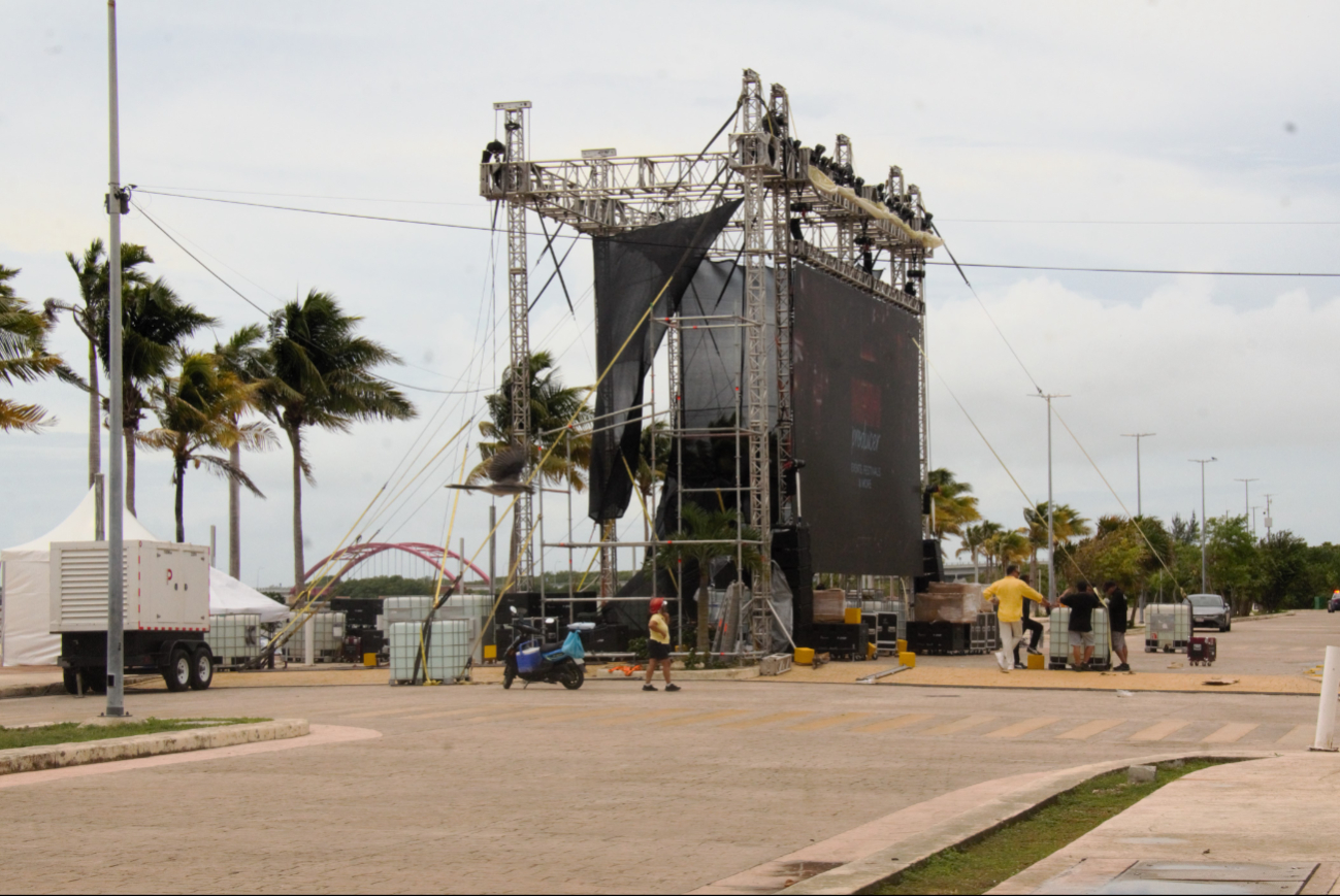 Se informó que para la seguridad de la fiesta en Benito Juárez  desplegarán 100 elementos de la Policía Municipal.