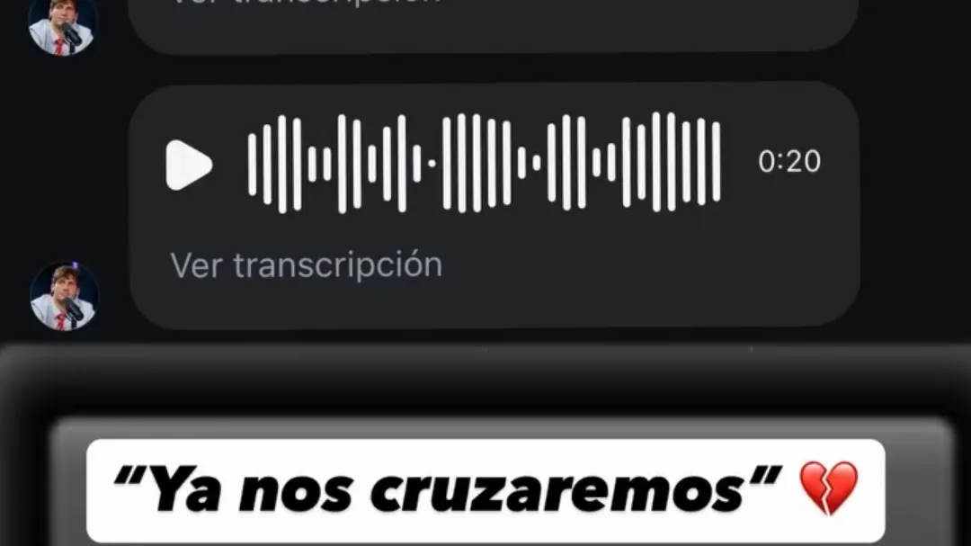 Luisto Comunica muestra el audio de Gaspi.