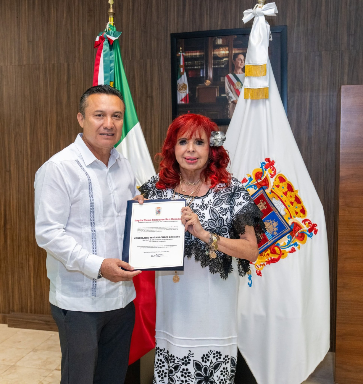 Candelario Pacheco sustituye a Sarmiento en la Secretaría de Educación