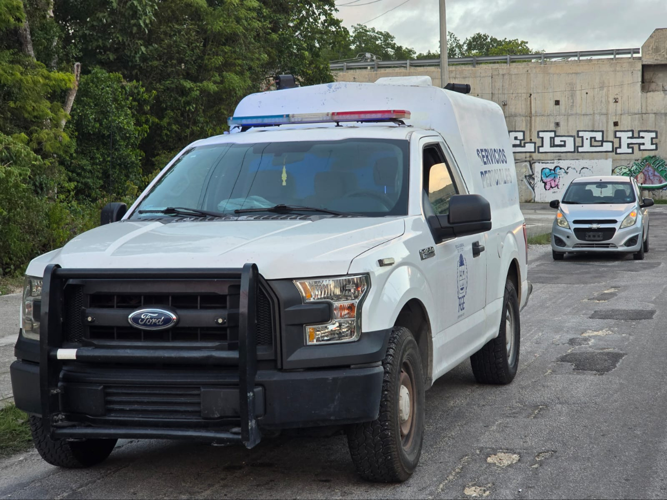 Su cuerpo fue trasladado por al Servicio Médico Forense