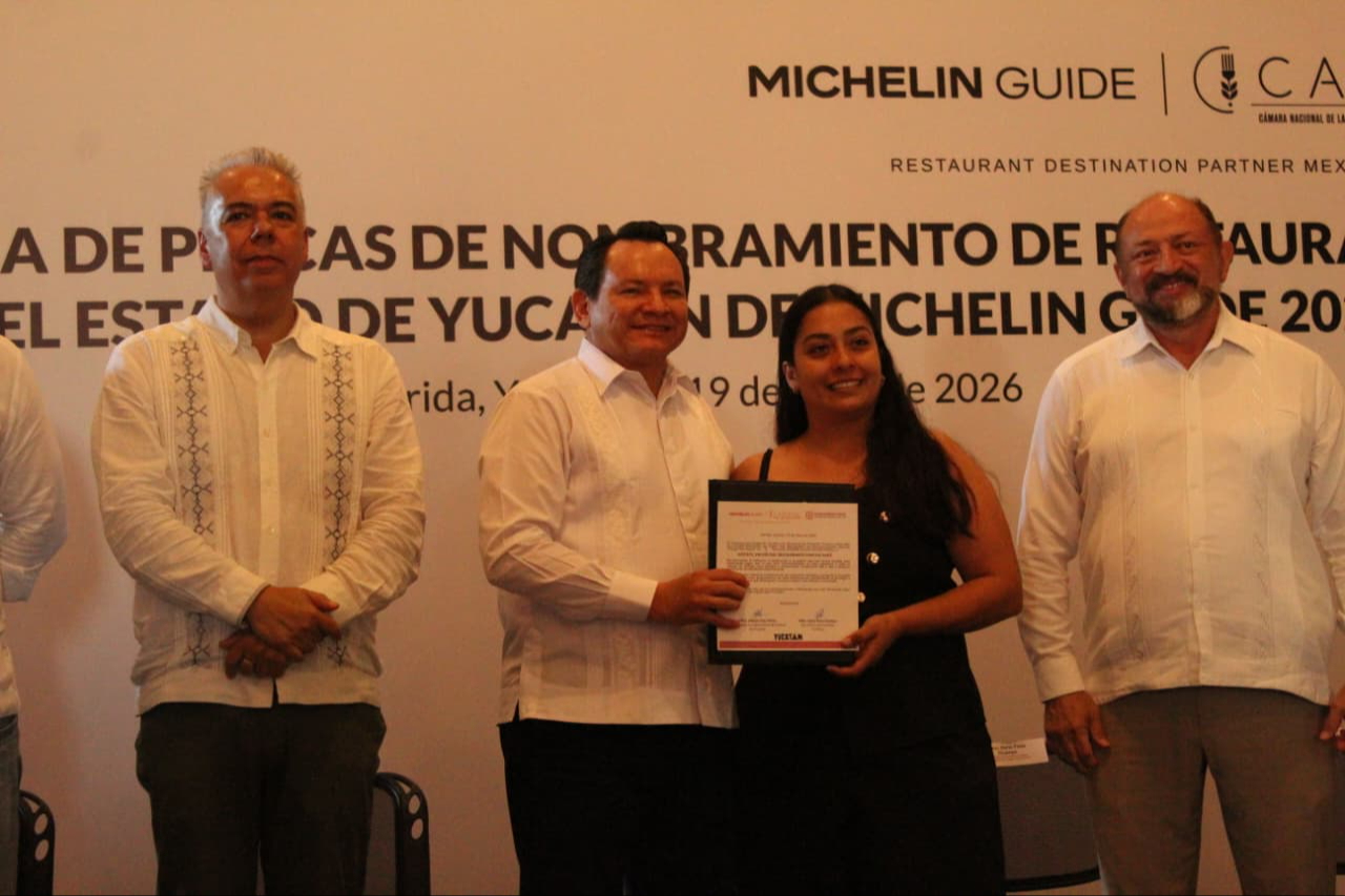 La chef Xóchitl Valdés recibió el premio Young Chef Award por su talento y proyección.