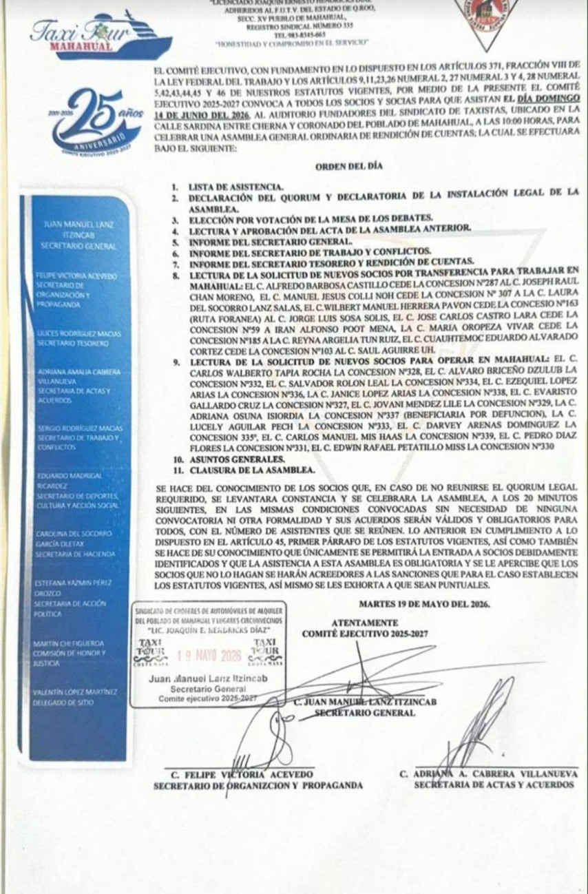Los denunciantes han hecho un llamado a las autoridades competentes para que intervengan con rapidez y claridad,