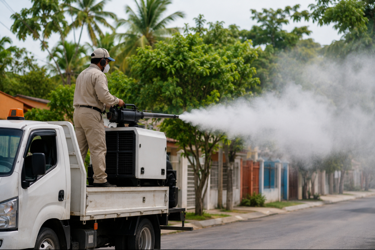 Las nebulizaciones finalizarán hasta el viernes 5 de junio
