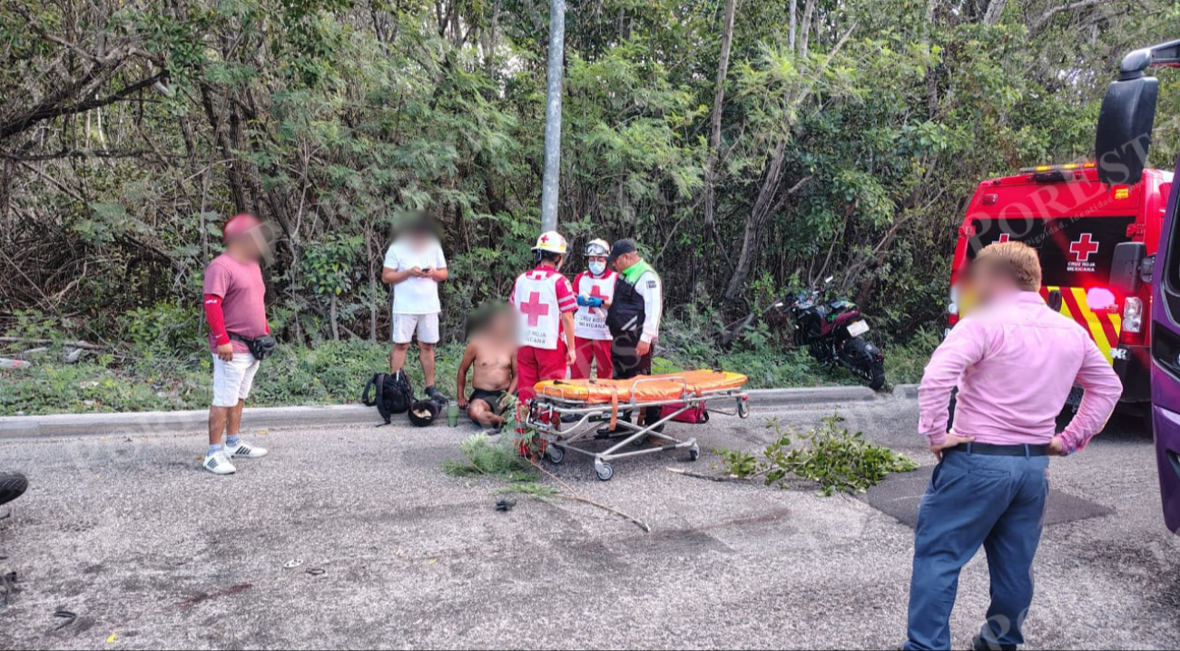Camión Del Valle arrolla a una pareja; mujer pierde la vida en Punta Sam