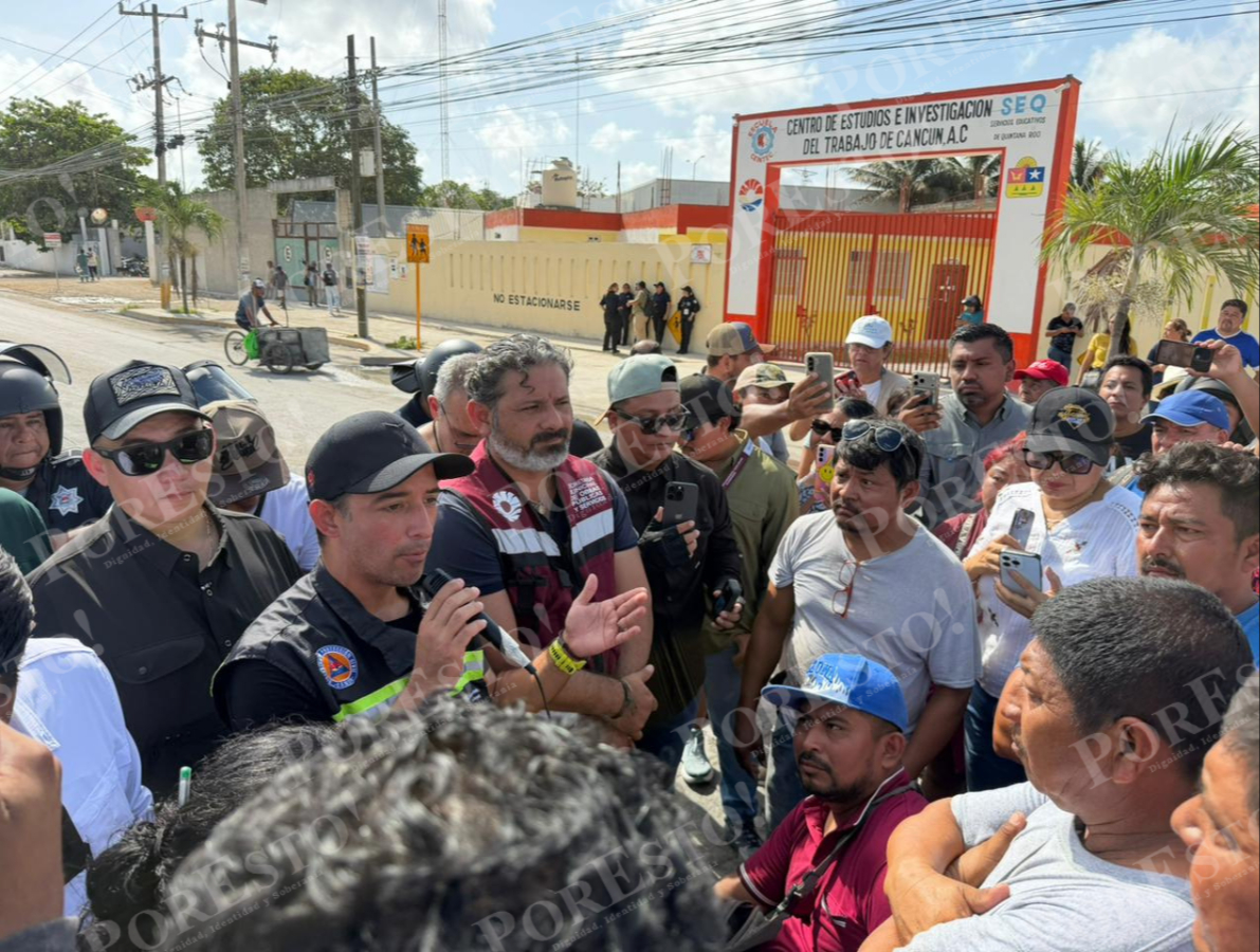 Autoridades municipales dialogaron con los manifestantes mientras Tránsito implementó desvíos para disminuir las afectaciones