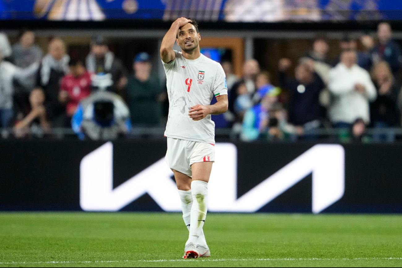 La selección iraní no podía creer lo que ocurrió en la cancha