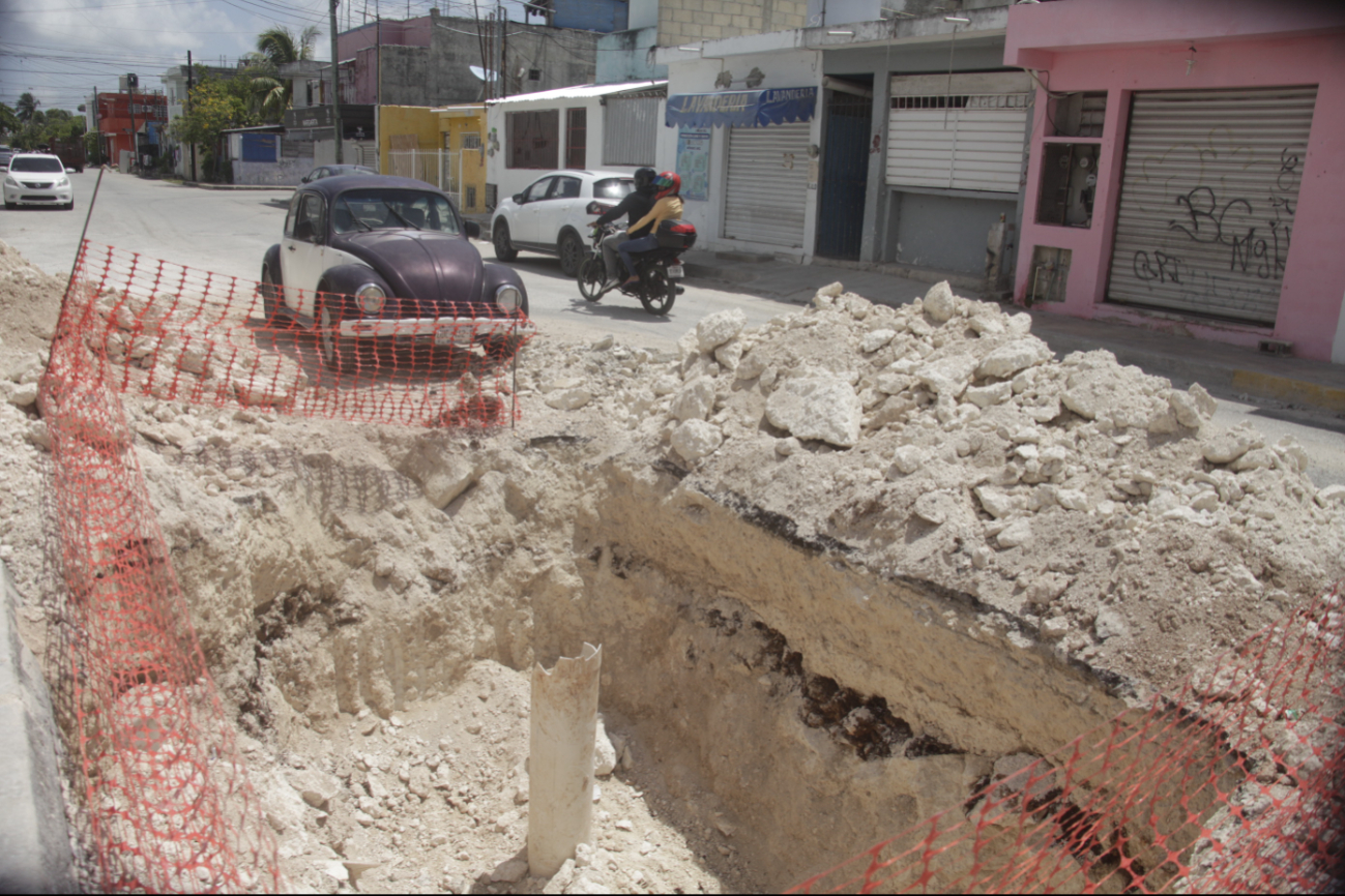 Las vialidades intervenidas son 22, 26, 26-A , 107 y 11 así como la avenida Industrial