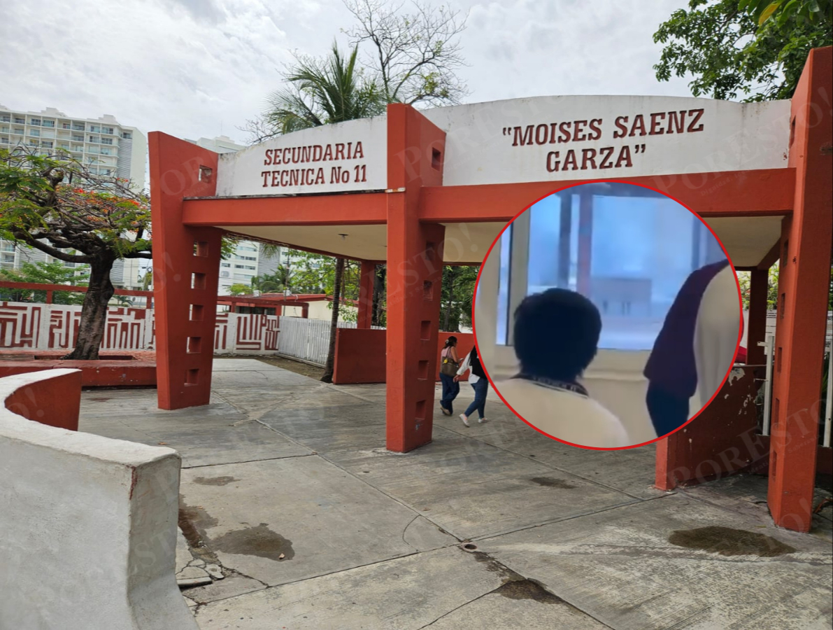 Pánico en secundaria de Cancún: Ex alumno ingresa con cuchillo y pirotecnia