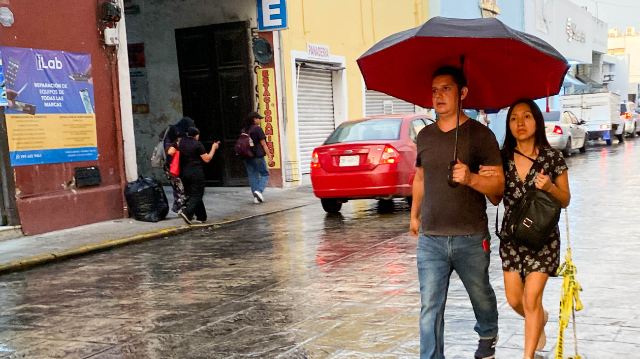Después del intenso calor volverán las lluvias fuertes a Yucatán, Campeche y Quintana Roo