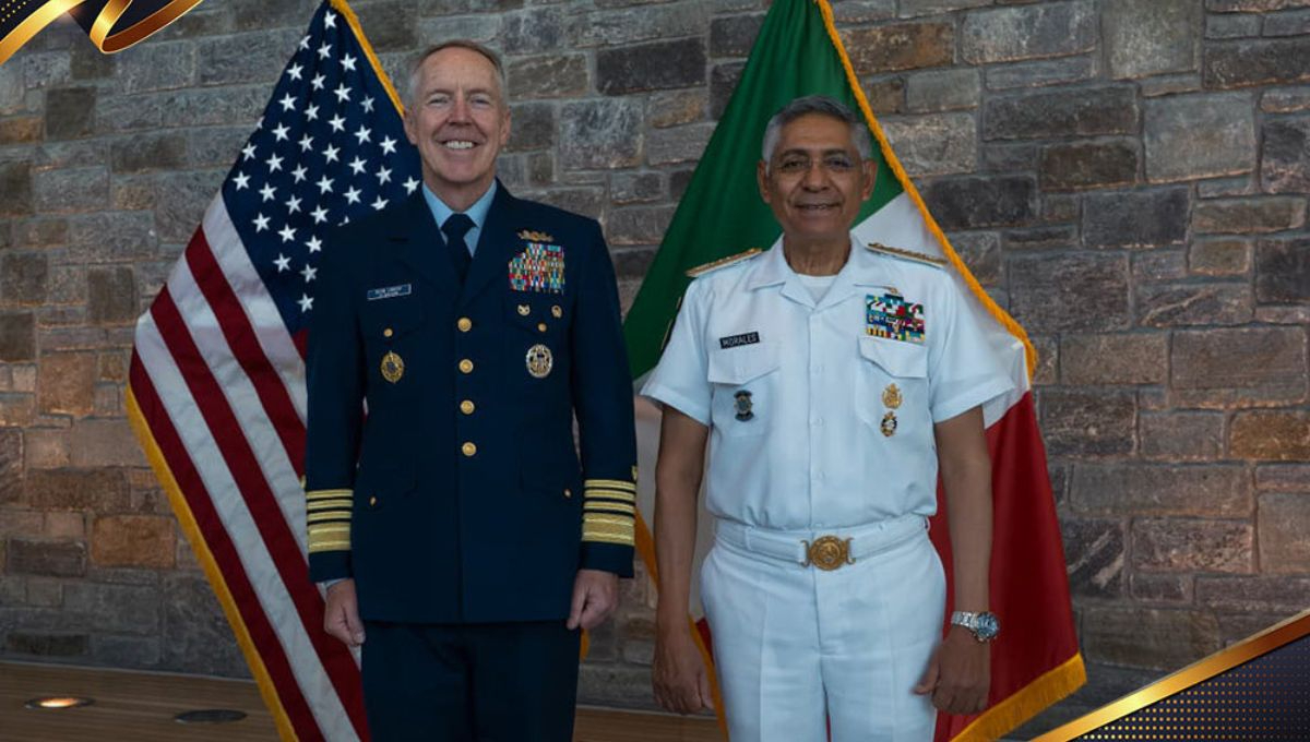 Durante las reuniones, autoridades estadounidenses reconocieron la capacidad operativa de la Armada de México por mar, aire y tierra