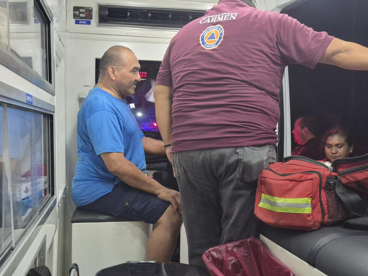 Pareja vive de milagro tras aparatoso choque en la carretera Ciudad del Carmen–Isla Aguada