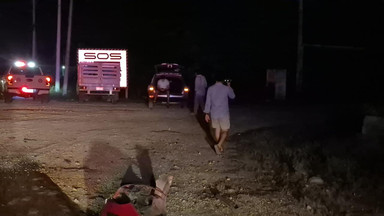 Pareja vive de milagro tras aparatoso choque en la carretera Ciudad del Carmen–Isla Aguada